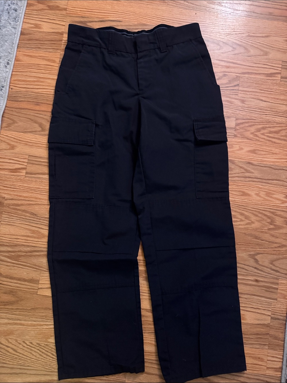 Classic Black Cargo Pants for Men — Utility Style